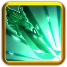 Green Dragon Crescent Blade